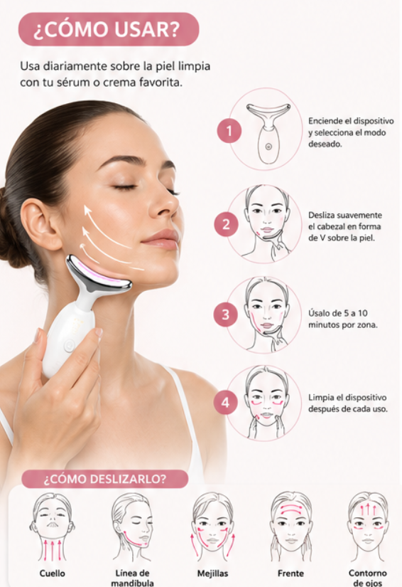 Masajeador facial